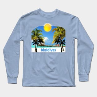 The Maldives Long Sleeve T-Shirt